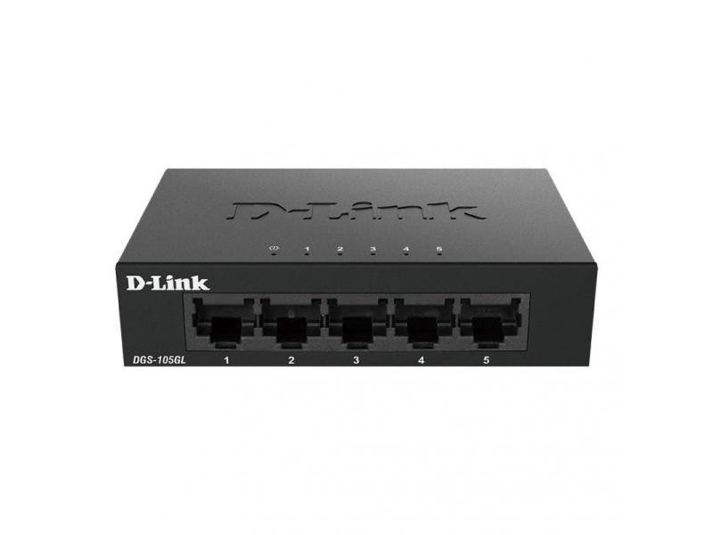 Switch D-Link DGS-105GL 5 Puertos/ RJ-45 10/100/1000