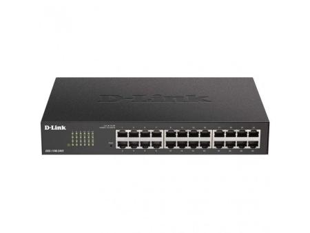 Switch Gestionable D-Link DGS-1100-24V2 24 Puertos/ RJ-45 Gigabit 10/100/1000