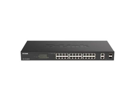 Switch Gestionable D-Link DGS-1100-26MPV2 26 Puertos/ RJ-45 10/100/1000/ SFP/ PoE