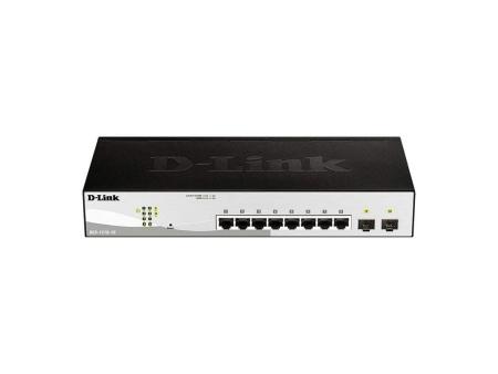 Switch D-Link DGS-1210-10 10 Puertos/ RJ-45 Gigabit 10/100/1000 SFP