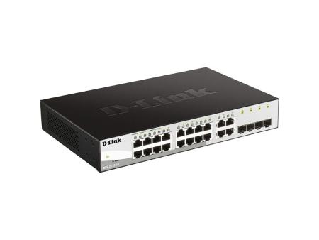 Switch Gestionado D-Link DGS-1210-16 16 Puertos/ Gigabit 10/100/1000/ SFP