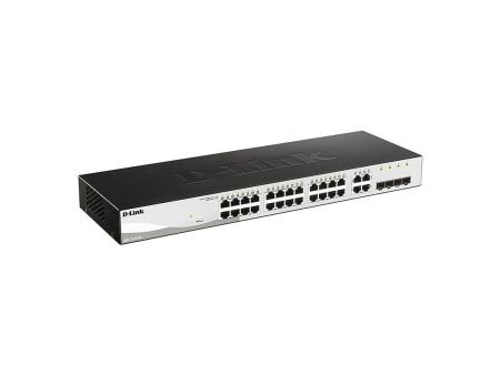 Switch Gestionable D-Link DGS-1210-28 28 Puertos/ RJ-45 Gigabit 10/100/1000/ SFP