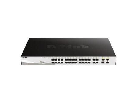 Switch D-Link Smart Plus DGS-1210-28MP 28 Puertos/ RJ-45 10/100/1000 PoE/ SFP