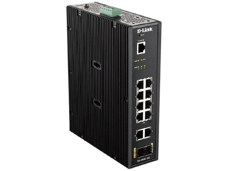 Switch Gestionable D-Link DIS-200G-12S 12 Puertos/ Gigabit 10/100/1000/ SFP