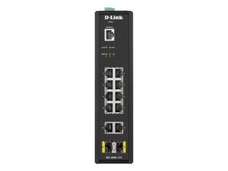 Switch Gestionable D-Link DIS-200G-12S 12 Puertos/ Gigabit 10/100/1000/ SFP