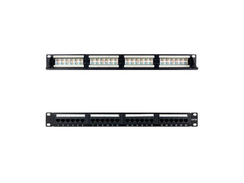 Patch Panel Nanocable 10.21.4124/ 24 Puertos/ Cat.6a/ Altura 1U