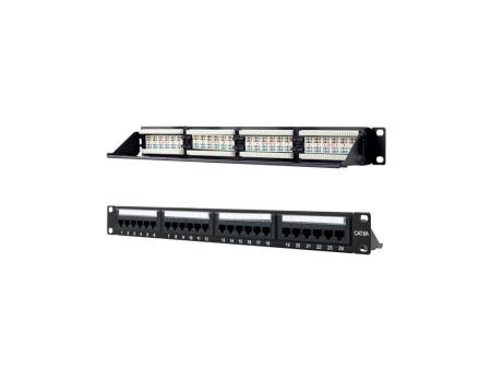 Patch Panel Nanocable 10.21.4124/ 24 Puertos/ Cat.6a/ Altura 1U