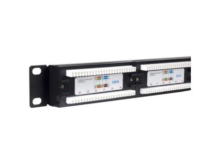 Patch Panel Phasak PU 2420/ 24 Puertos/ Cat.6/ Altura 1U