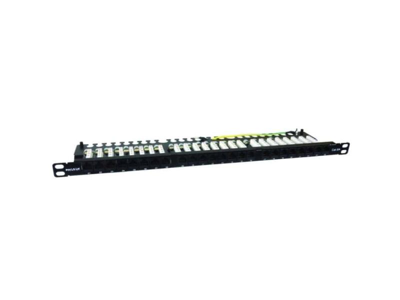 Patch Panel Phasak PU 4811/ 24 Puertos/ Cat.6A/ Altura 0.5U