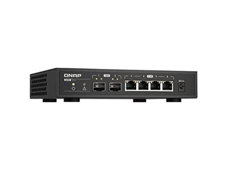 Switch QNAP QSW-2104-2S 6 Puertos/ RJ-45 10/100/1000/10GBASE-T SFP