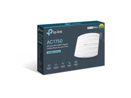 Punto de Acceso Inalámbrico TP-Link Omada EAP245 PoE 1700Mbps/ 2.4 GHz 5GHz/ Antena de 4dBi/ WiFi 802.11ac/n/b/g/a