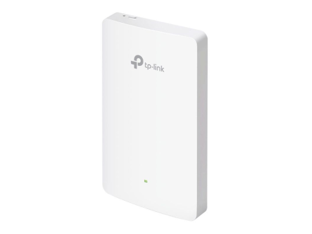 Punto de Acceso Inalámbrico TP-Link Omada EAP615-WALL/ WiFi 6/ PoE/ 1800Mbps/ 2.4GHz 5GHz/ Antenas de 4dBi/ WiFi 802.11 ax/ac/a/