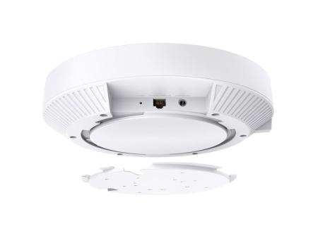 Punto de Acceso Inalámbrico TP-Link Omada EAP690E HD/ WiFi 6/ PoE++/ 10800Mbps/ 2.4GHz 5GHz 6GHz/ Antenas de 5dBi/ WiFi 802.11 a