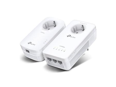 Adaptador Powerline TP-Link AV1300 1300Mbps/ Alcance 300m/ Pack de 2