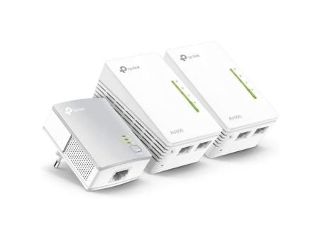 Adaptador Powerline TP-Link WPA4220TKit 500Mbps/ Alcance 300m/ Pack de 3