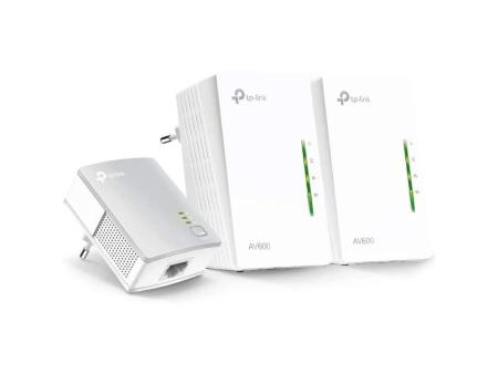 Adaptador Powerline TP-Link WPA4220TKit 500Mbps/ Alcance 300m/ Pack de 3