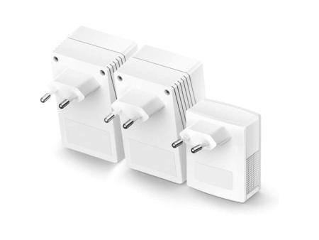 Adaptador Powerline TP-Link WPA4220TKit 500Mbps/ Alcance 300m/ Pack de 3