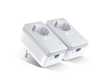 Adaptador Powerline TP-Link TL-PA4010P KIT 600Mbps/ Alcance 300m/ Pack de 2