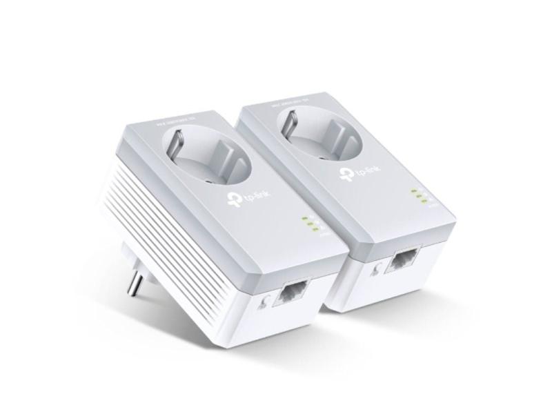 Adaptador Powerline TP-Link TL-PA4010P KIT 600Mbps/ Alcance 300m/ Pack de 2