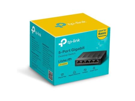 Switch TP-Link LS1005G 5 Puertos/ RJ-45 10/100/1000