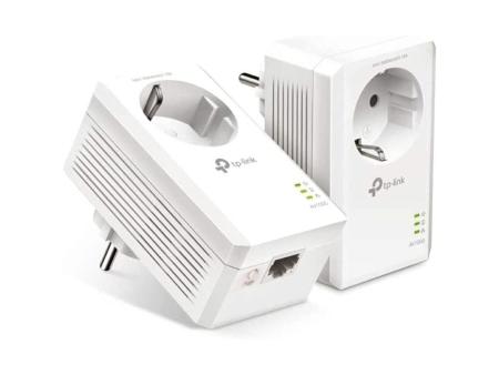 Adaptador Powerline TP-Link TL-PA7017P KIT AV1000 1000Mbps/ Alcance 300m/ Pack de 2