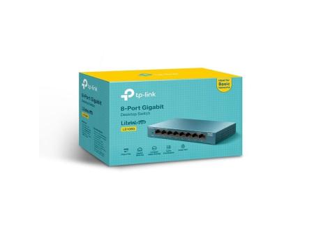 Switch TP-Link LS108G 8 Puertos/ RJ-45 10/100/1000