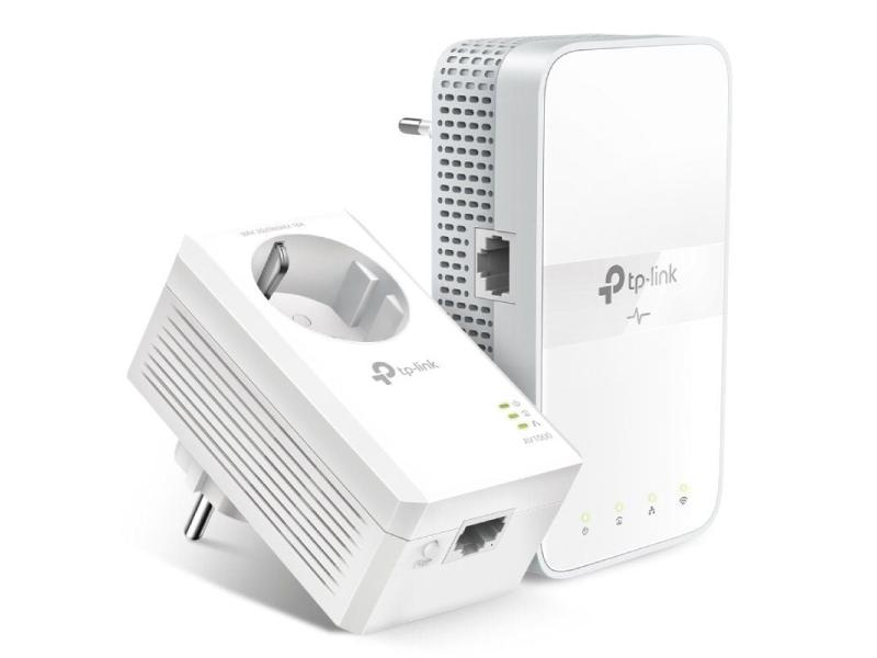 Adaptador Powerline TP-Link TL-WPA7617 KIT 1000Mbps/ Alcance 300m/ Pack de 2