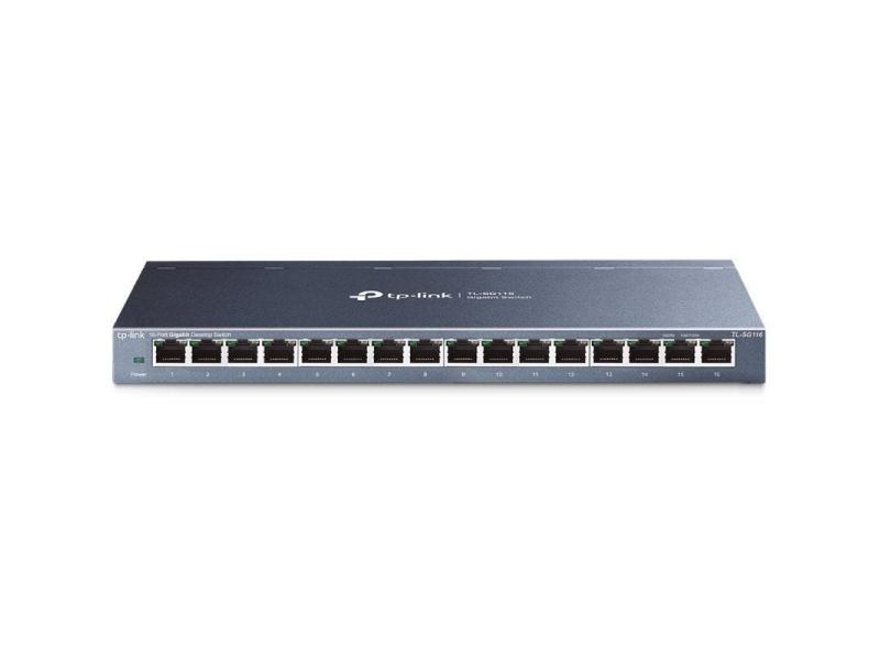 Switch TP-Link TL-SG116 16 Puertos/ RJ-45 10/100/1000