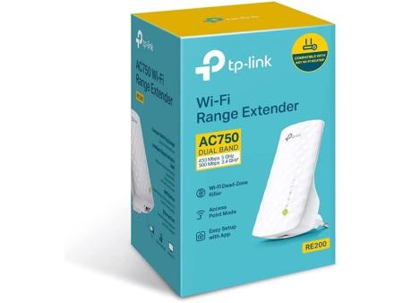 Repetidor Inalámbrico TP-Link AC750 750Mbps/ 3 Antenas Internas