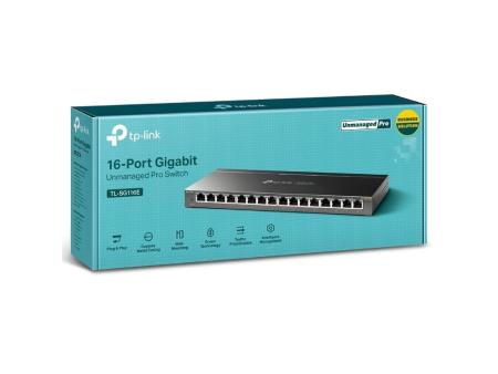 Switch TP-Link TL-SG116E 16 Puertos/ RJ-45 10/100/1000