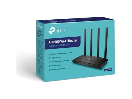 Router Inalámbrico TP-Link Archer C80 1900Mbps/ 2.4GHz 5GHz/ 4 Antenas/ WiFi 802.11ac/n/a - n/b/g