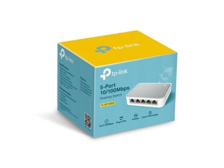 Switch TP-Link 5P 5 Puertos/ RJ-45 10/100