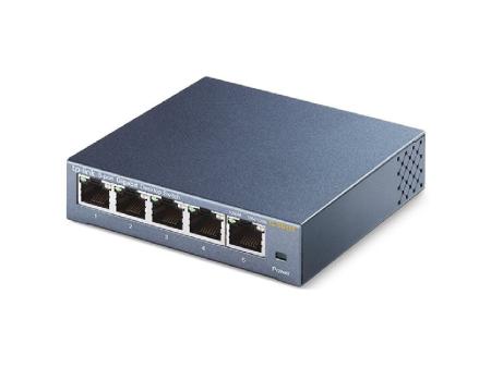 Switch TP-Link TL-SG105 5 Puertos/ RJ-45 10/100/1000