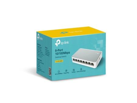 Switch TP-Link 8P 8 Puertos/ RJ-45 10/100