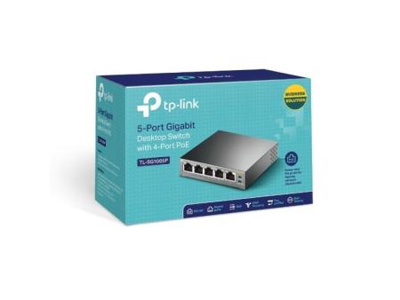 Switch TP-Link TL-SF1005P 5 Puertos/ RJ-45 10/100 PoE