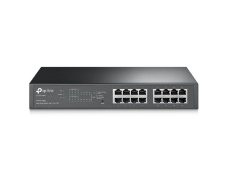 Switch TP-Link TL-SG1016PE/ 16 Puertos/ RJ45 10/100/1000/ PoE+