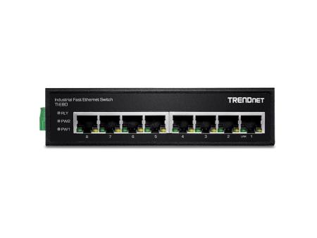 Switch TRENDnet TI-E80 8 Puertos/ RJ-45 Gigabit 10/100