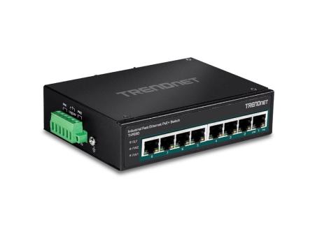 Switch TRENDnet TI-PE80 8 Puertos/ RJ-45 Gigabit 10/100 PoE