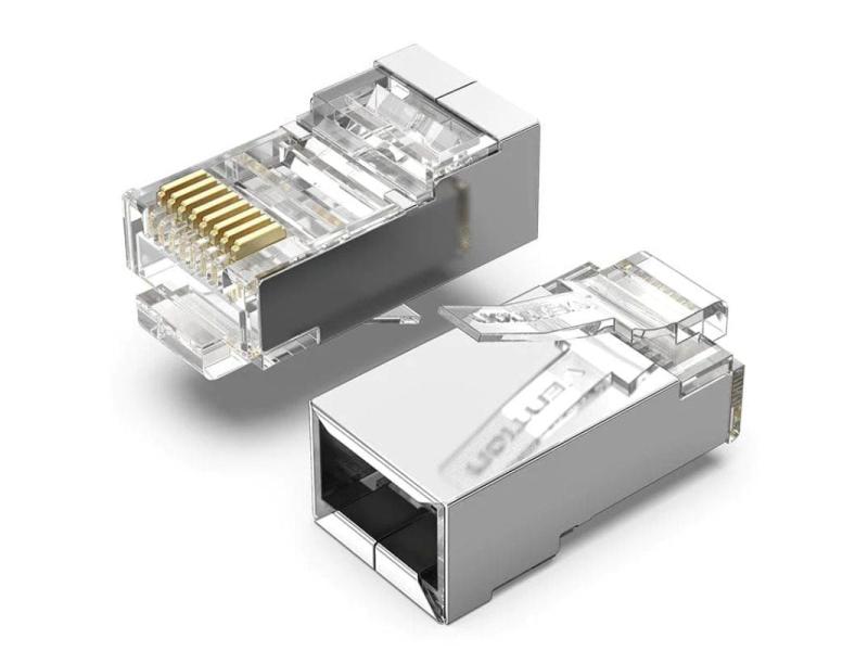 Conector RJ45 IDCR0-10/ Cat.6 FTP/ 10 uds