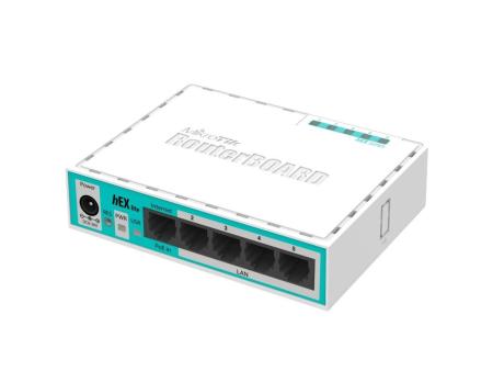 Router Mikrotik Hex Lite RB750R2 5 Puertos/ RJ45 10/100/ PoE