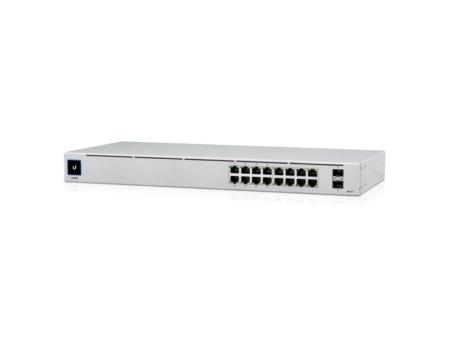 Switch Gestionable Ubiquiti USW-16-POE 16 Puertos/ RJ-45 Gigabit 10/100/1000 / SFP/ PoE