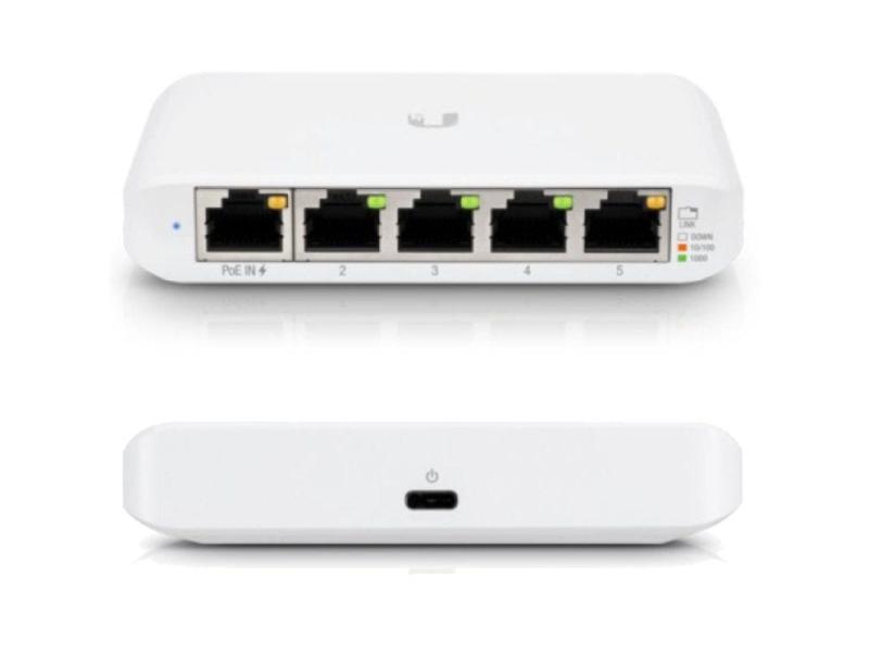 Switch Gestionado Ubiquiti USW-Flex Mini 5 Puertos/ RJ45 10/100/1000 POE