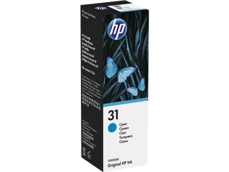 Botella de Tinta Original HP nº31/ Cian