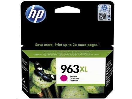 Cartucho de Tinta Original HP nº963 XL Alta Capacidad/ Magenta