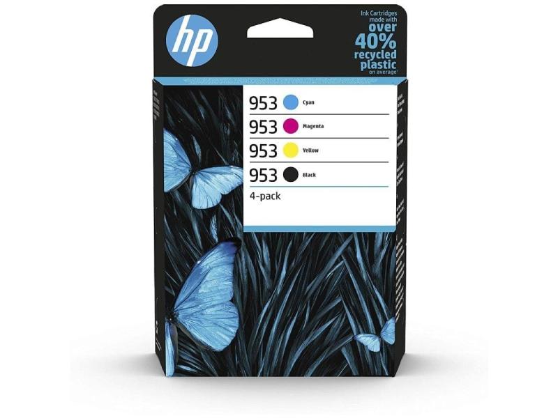 Cartucho de Tinta Original HP nº953 Multipack/ Cian/ Magenta/ Amarillo/ Negro