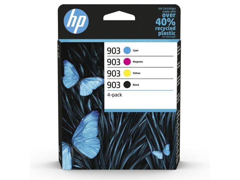 Cartucho de Tinta Original HP nº903 Multipack/ Negro/ Magenta/ Cian/ Amarillo