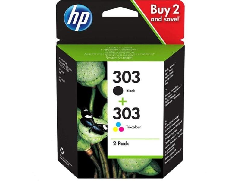 Cartucho de Tinta Original HP nº303 Multipack/ Negro/ Tricolor