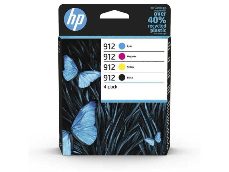 Cartucho de Tinta Original HP nº912 Multipack/ Negro/ Magenta/ Cian/ Amarillo