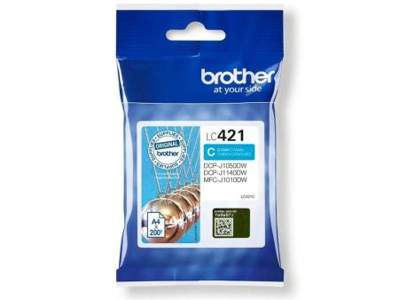 Cartucho de Tinta Original Brother LC421/ Cian