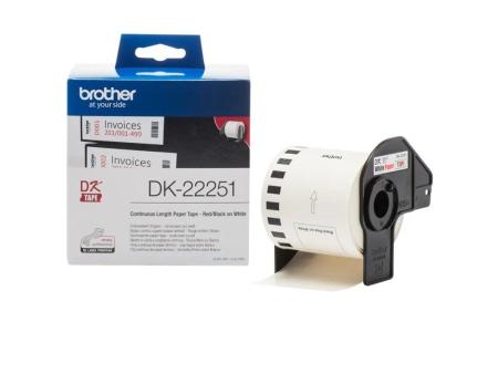 Rollo de Papel Continuo Original Brother DK22251